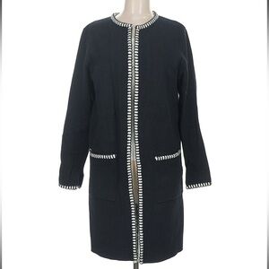 Magaschoni open cardigan  with whipstitch